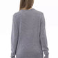 Baldinini Trend Gray Wool Women Sweater