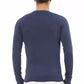 Baldinini Trend Blue Modal Men Sweater