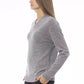 Baldinini Trend Gray Wool Women Sweater