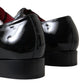 Dolce & Gabbana Black Patent Leather Formal Shoes
