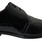 Dolce & Gabbana Black Patent Leather Formal Shoes