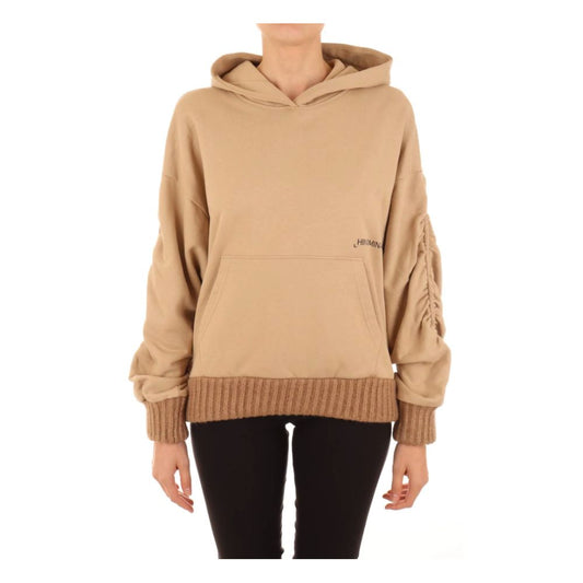 Hinnominate Brown Cotton Hoody