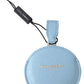 Dolce & Gabbana Elegant Leather Mirror Holder in Light Blue