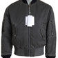 MM6 Maison Margiela Elegant Gray Bomber Jacket Full Zip Closure