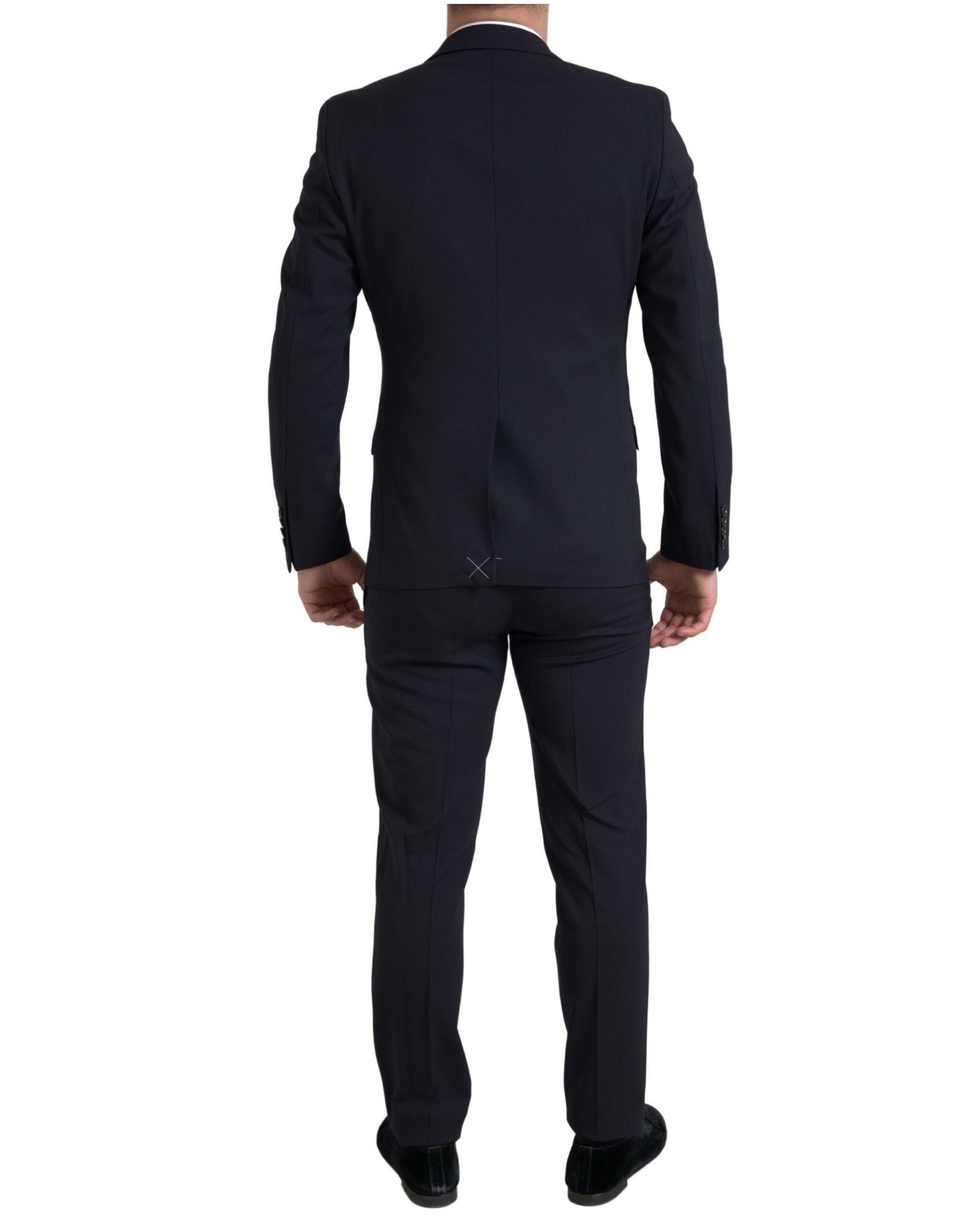 Dolce & Gabbana Sleek Dark Blue Martini Slim Fit Suit