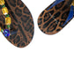 Dolce & Gabbana Blue Crystals Flats Sandals Beachwear Shoes