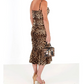 Dolce & Gabbana Elegant Leopard Print Cady Dress