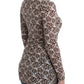 Cavalli Elegant Floral Lace Longsleeve Top