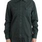 Cavalli Elegant Gray Cotton Button Down Shirt