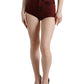 Dolce & Gabbana High Waist Red Denim Hot Pants Shorts