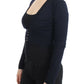 Cavalli Elegant Cropped Virgin Wool Cardigan