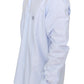 Cavalli Elegant Light Blue Italian Cotton Shirt