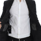 Dolce & Gabbana Elegant Black Silk Blend Two-Button Blazer