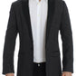 Dolce & Gabbana Elegant Black Polka Dotted Slim Fit Blazer