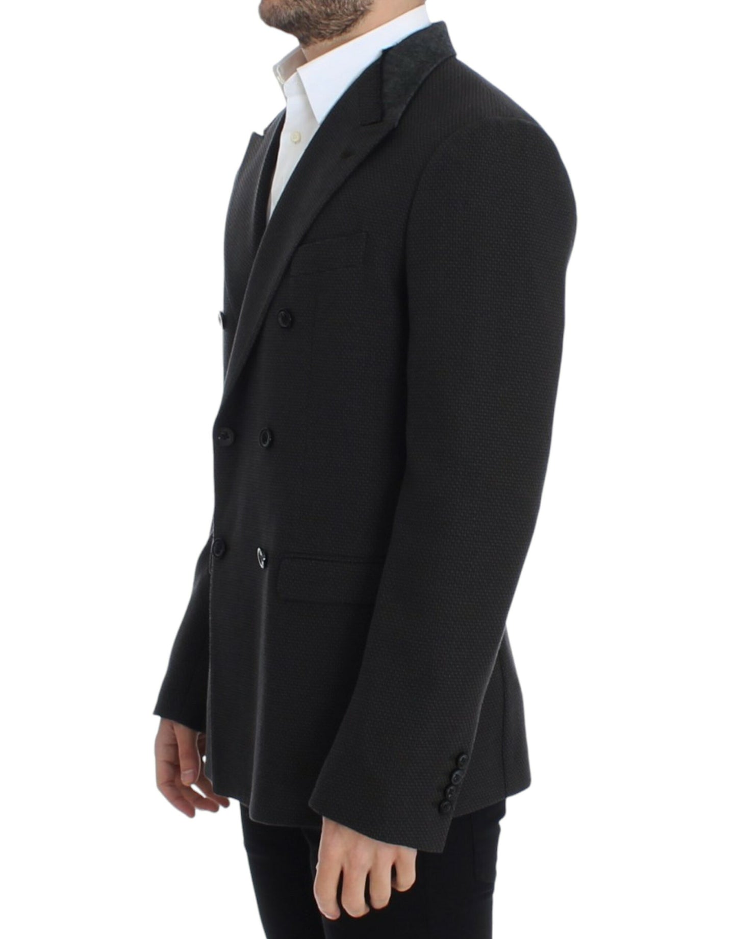 Dolce & Gabbana Elegant Slim Fit Double Breasted Blazer