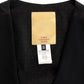 Costume National Elegant Black Wool Blend Casual Vest