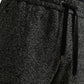 Dolce & Gabbana Elegant Dark Gray Wool Blend Joggers