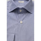 Bagutta Light Blue Cotton Men's Shirt