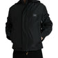 Dolce & Gabbana Black Polyester Logo Plaque Hooded Jacket