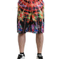 Dolce & Gabbana Elegant Luminary Print Bermuda Shorts