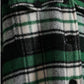Dolce & Gabbana Green Plaid Long Sleeve Casual Coat Jacket