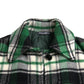 Dolce & Gabbana Green Plaid Long Sleeve Casual Coat Jacket