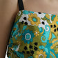 Dolce & Gabbana Multicolor Floral Sleeveless Cropped Top