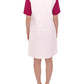 CO|TE Chic White and Pink Shift Robot Dress