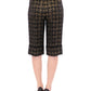 Dolce & Gabbana Elegant Designer Woven Shorts