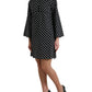 Dolce & Gabbana Elegant Polka Dot Shift Mini Dress