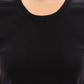 Dolce & Gabbana Elegant Black Cotton Crew-neck Tee