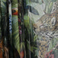 Dolce & Gabbana Elegant Jungle Print Maxi Silk Dress