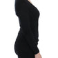 Dolce & Gabbana Elegant Black Deep Crewneck Sweater