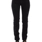 Ermanno Scervino Chic Black Skinny Statement Jeans