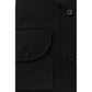 Bagutta Black Cotton Men's Slim Shirt