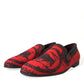 Dolce & Gabbana Torero-Inspired Luxe Red & Black Loafers