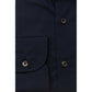 Bagutta Blue Cotton Men Slim Shirt