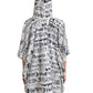 Dolce & Gabbana White Logo Print Hooded Blouson T-shirt Top