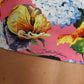 Dolce & Gabbana Multicolor Floral Long Sleeves Cropped Top