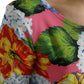 Dolce & Gabbana Multicolor Floral Long Sleeves Cropped Top