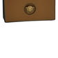 Versace Elegant Compact Leather Wallet in Brown