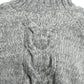 Dolce & Gabbana Gray Cashmere Turtle Neck Pullover Sweater