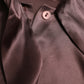 Dolce & Gabbana Brown Silk Ascot Collar Long Sleeve Blouse Top