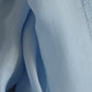 Dolce & Gabbana Blue Long Sleeves Ascot Collar Blouse Top