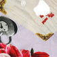 Dolce & Gabbana Multicolor Floral Padlock Butterfly Tank Top