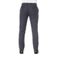 Trussardi Black Cotton Men Trousers