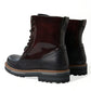 Dolce & Gabbana Elegant Bi-Color Leather Boots