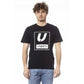 Ungaro Sport Black Cotton Men T-Shirt