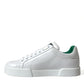 Dolce & Gabbana Elegant Portofino Calfskin Sneakers