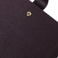 Dolce & Gabbana Dark Brown Leather Logo Plaque Cover Sleeve Tablet Case